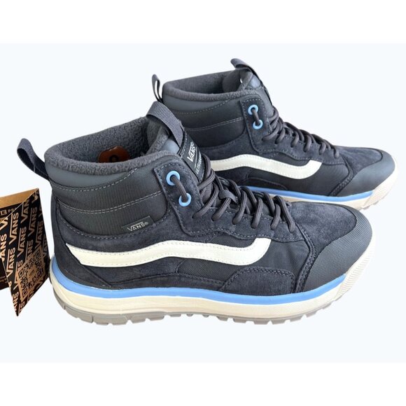 Vans Ultrarange Exo Hi MTE Cold Weather Mens 8 Womens 9.5 Shoes Grey Suede - Picture 15 of 16